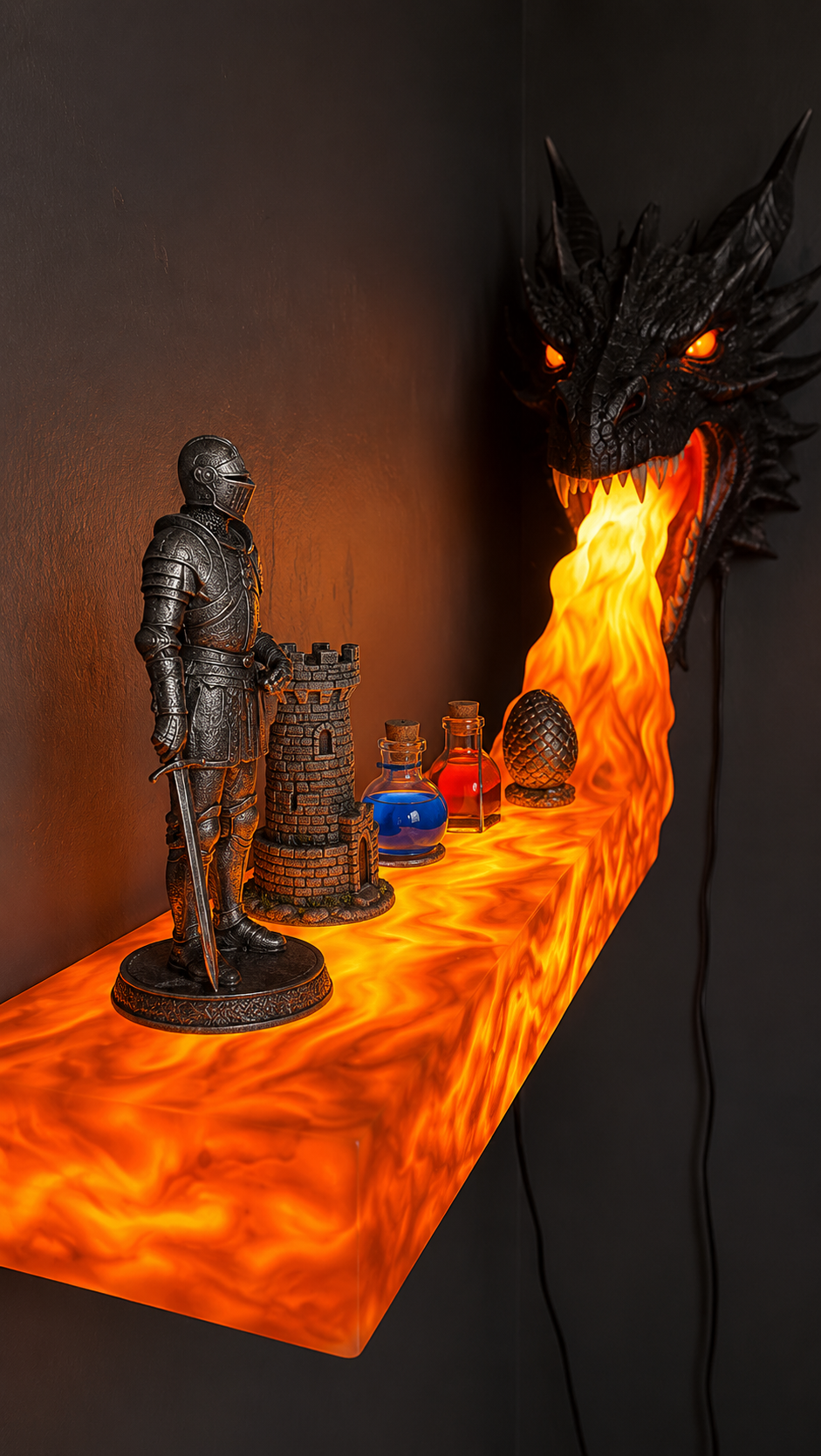 Dragon Fire Shelf