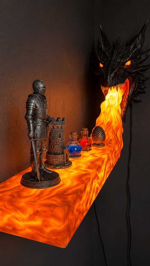 Dragon Fire Shelf